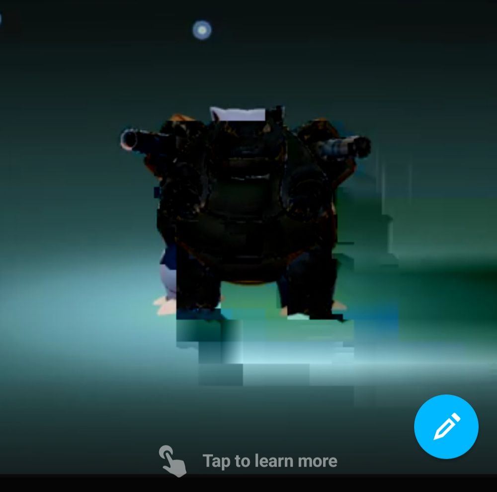 An ad for Pokemon Go but it's melting.