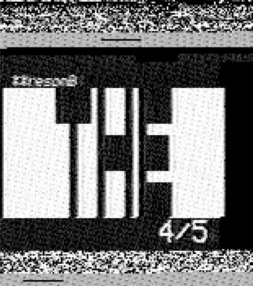 Decoded SSTV image that says:
**RESON8
T H E
4/5