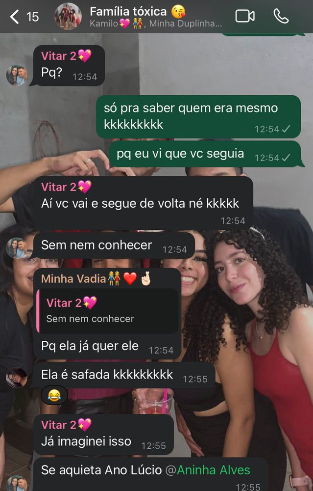 eu só sou julgado por essa família