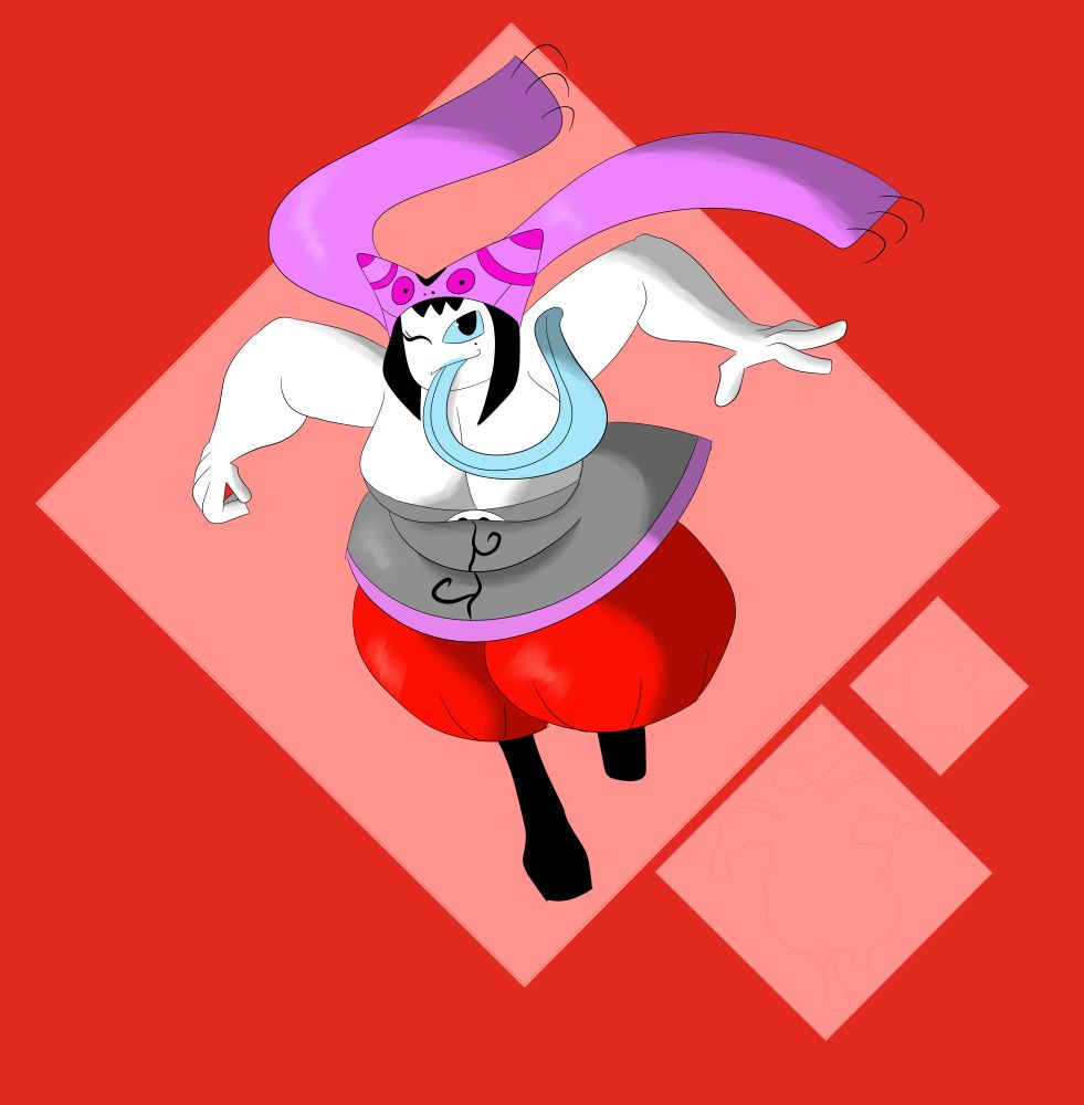 its mystique sonia! doing a leap methinks