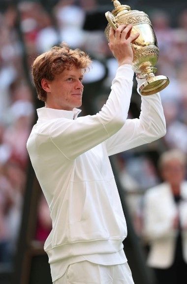 Jannik Sinner winner of Wimbledon 