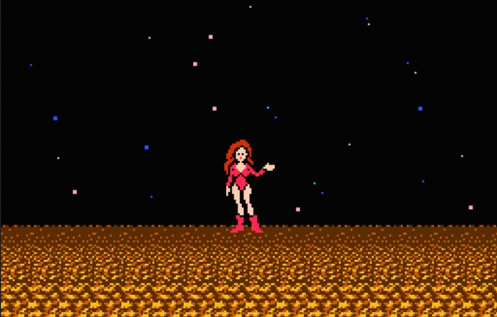 Samus Aran isn't the first playable female protagonist. She isn't even Nintendo's first.