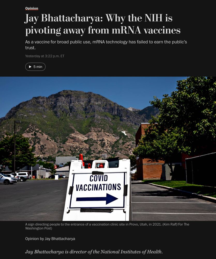 NIH director engages in doublespeak