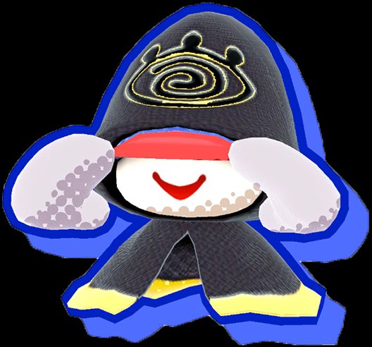 artwork of NESP from kirby star allies (mage-esper enemy)