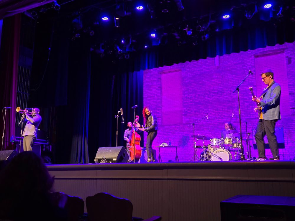 Ranky Tanky on stage - a SC Gullah band. 