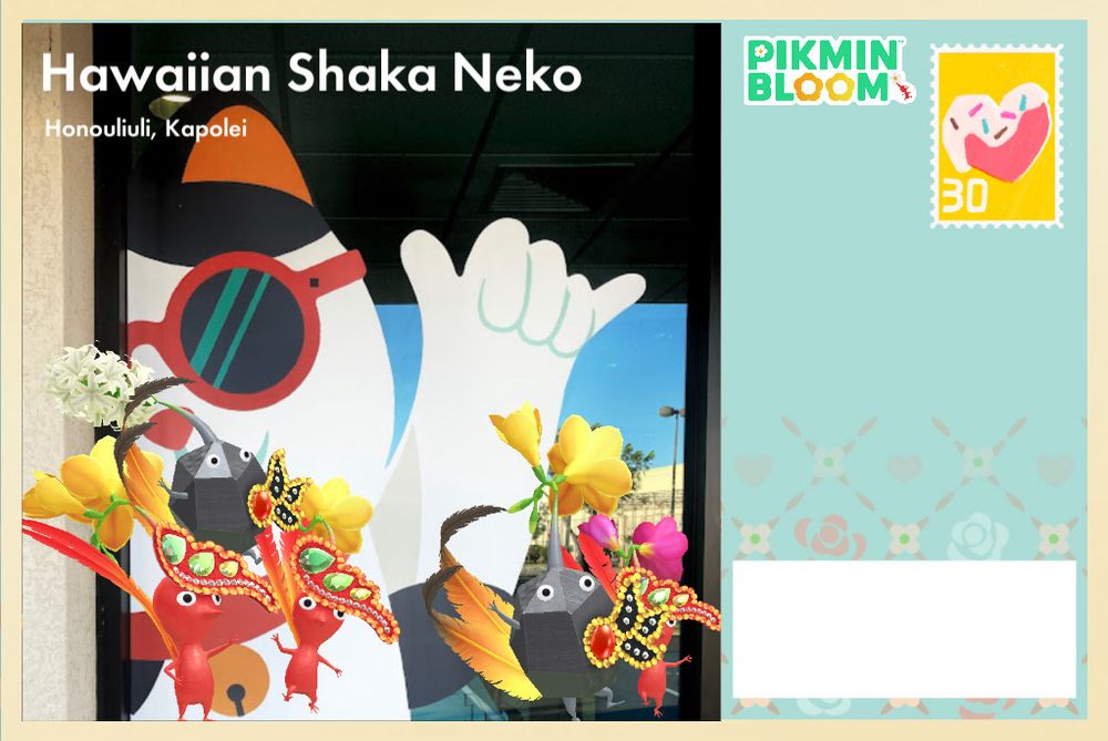 Hawaiian Shaka Neko