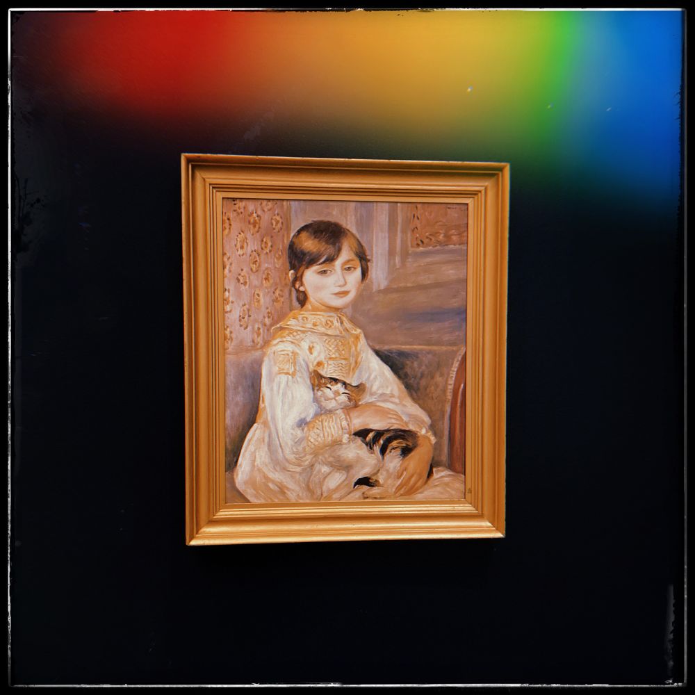 Child with Cat (Julie Manet) by
Pierre-Auguste Renoir, 1887