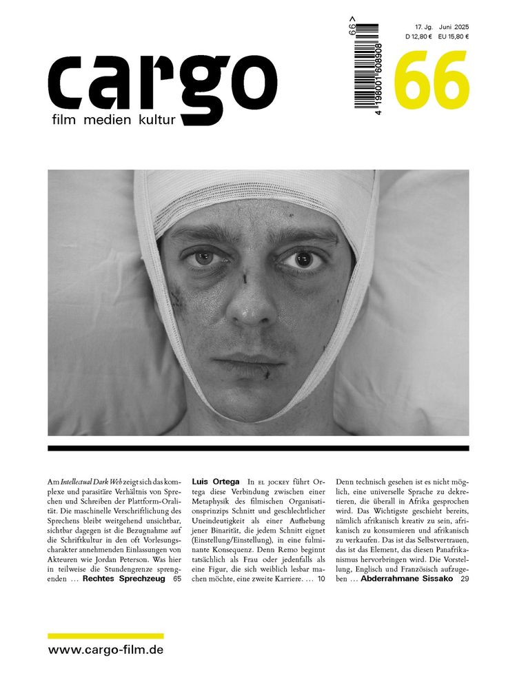 cargo Film | Medien | Kultur – Cover Ausgabe 66