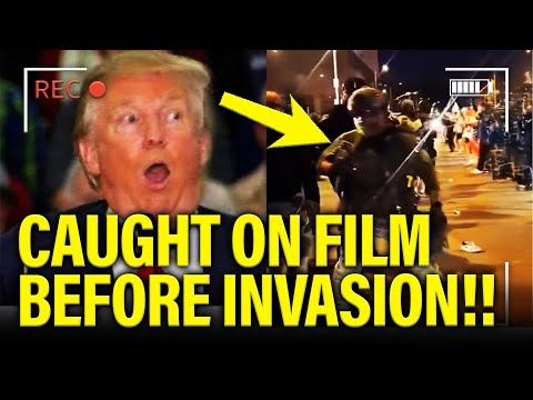 All HELL BREAKS LOOSE as Trump IS  CAUGHT ON TAPE before INVASION