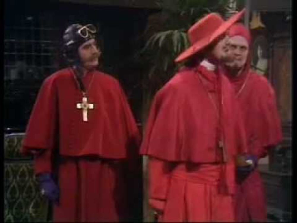 Python No-one expects the Spanish Inquisition