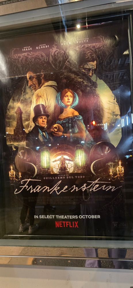 Frankenstein 2025 movie poster