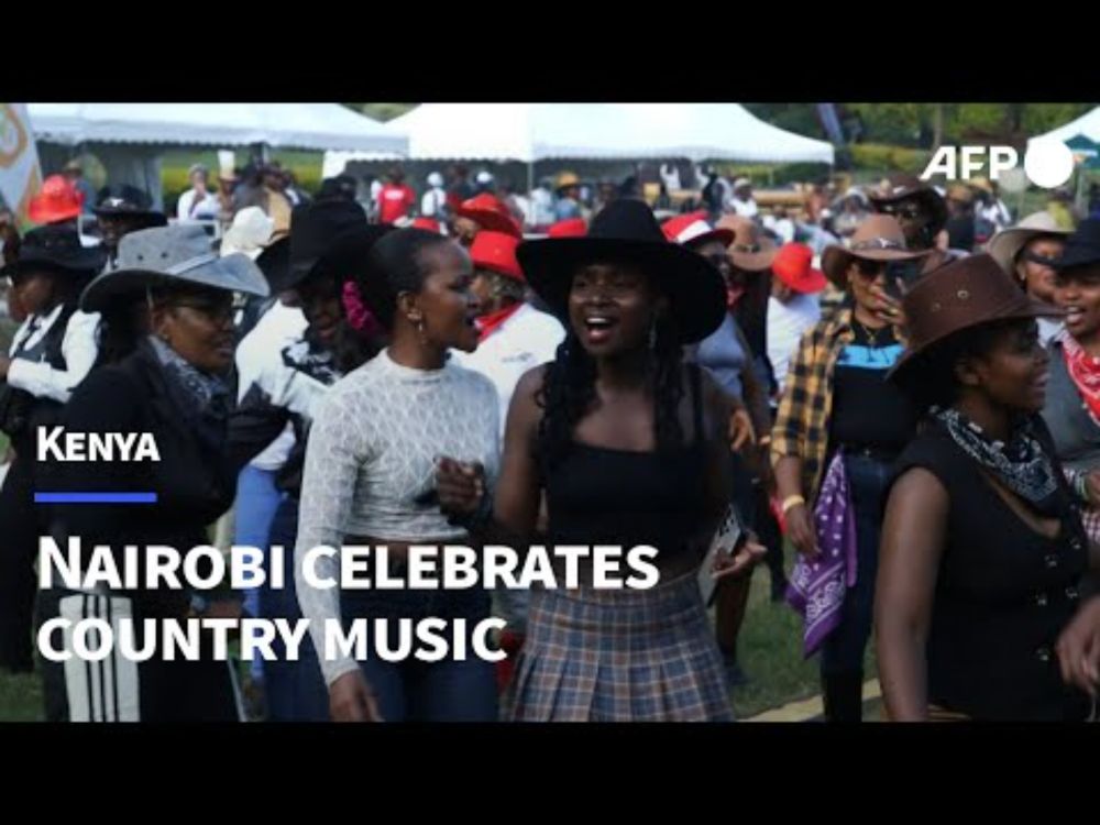 Kenyans hold 'cowboy and cowgirl day' to celebrate country music | AFP