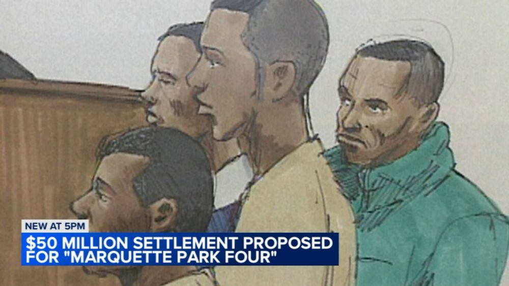 City poised to approve $50M settlement involving Chicago police framing of 'Marquette Park Four'