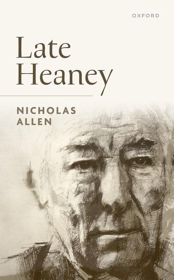 Cover of book with drawing of Heaney by Colin Davidson