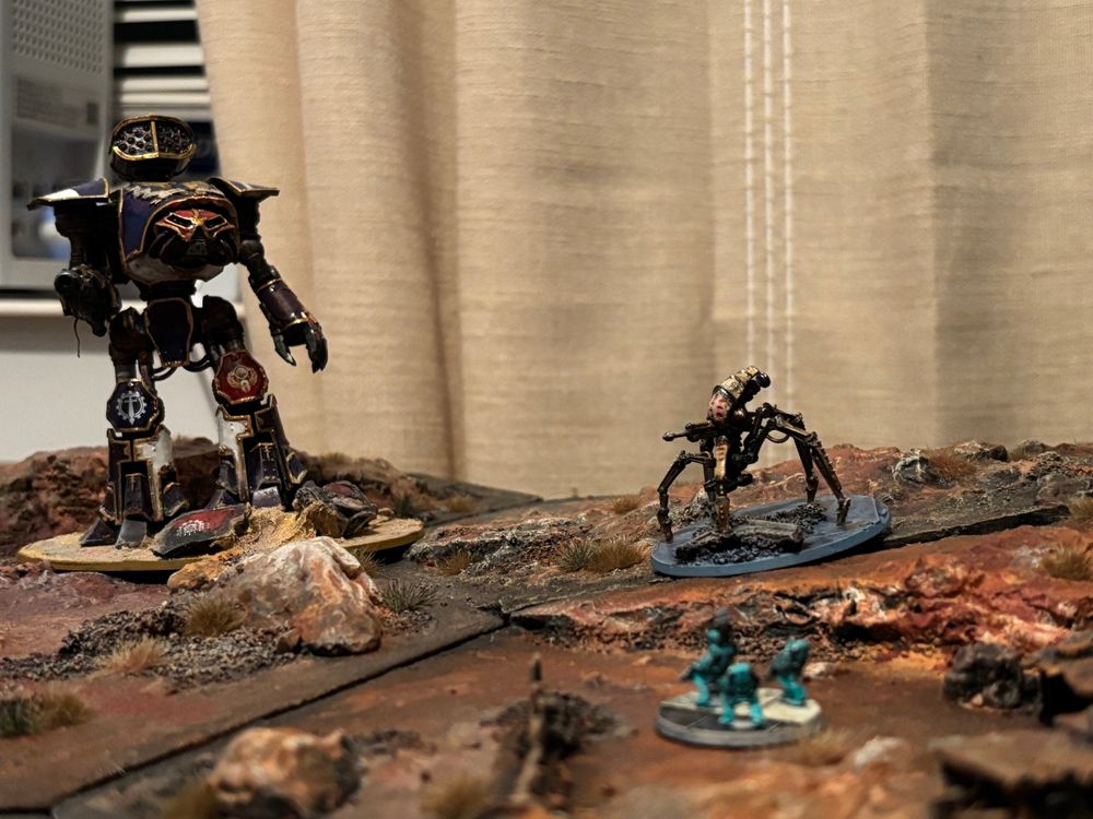 same as before but from the space marine's pov