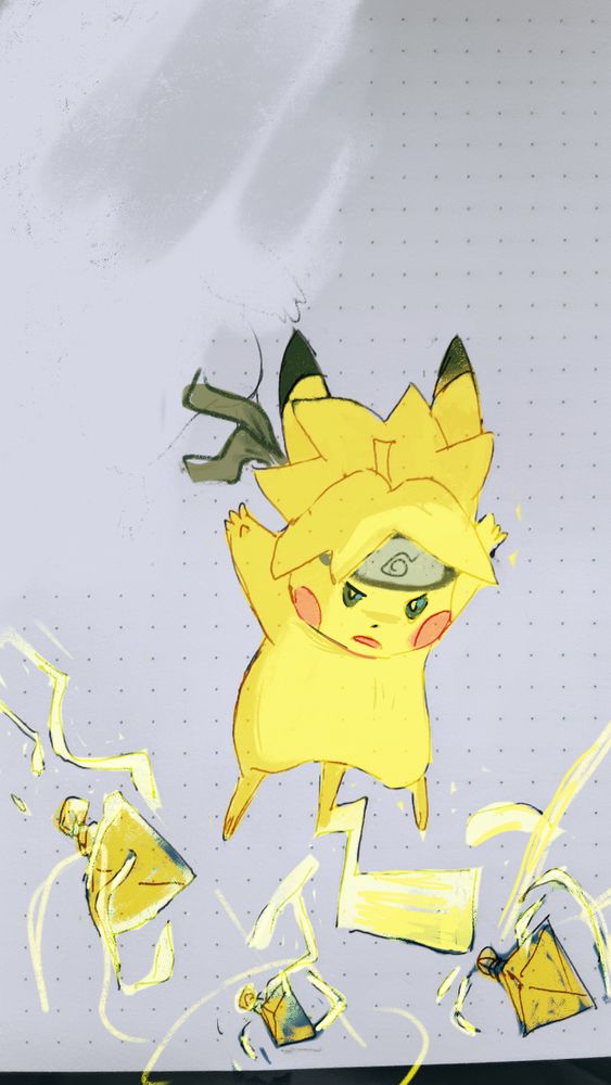 Boruto pikachu pokemon
