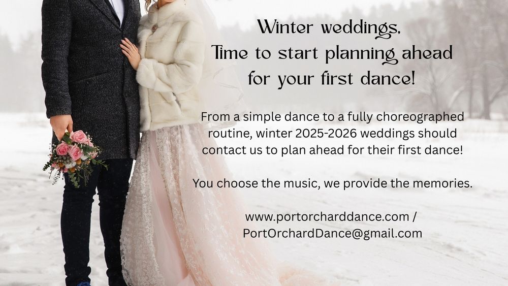 Winter weddings in Kitsap should contact Port Orchard Dance

www.portorcharddance.com