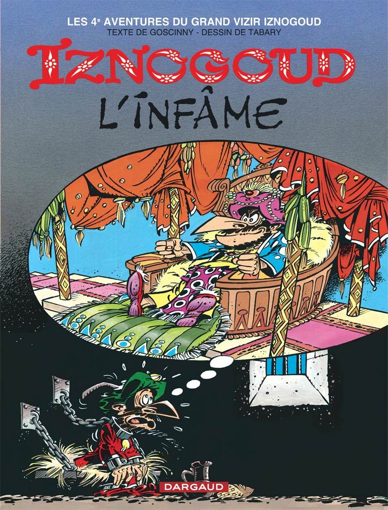Portada del comic francés Iznogoud L'Infame