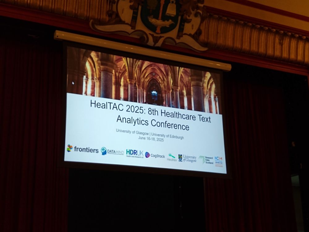 Health text mining conference 2025 slide