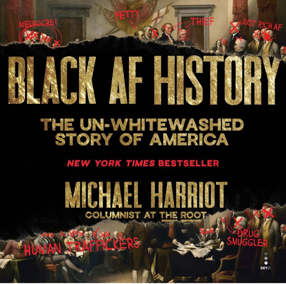The cover of Black AF History” by Michael Harriot. 