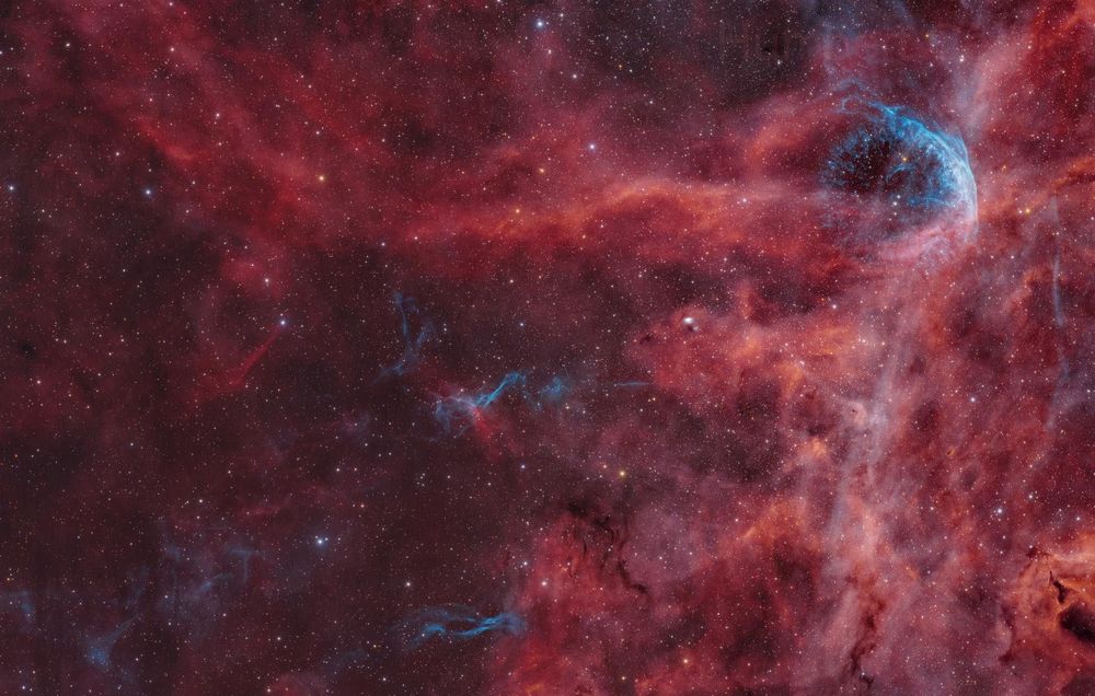 WR134 and The Leviathan Nebula