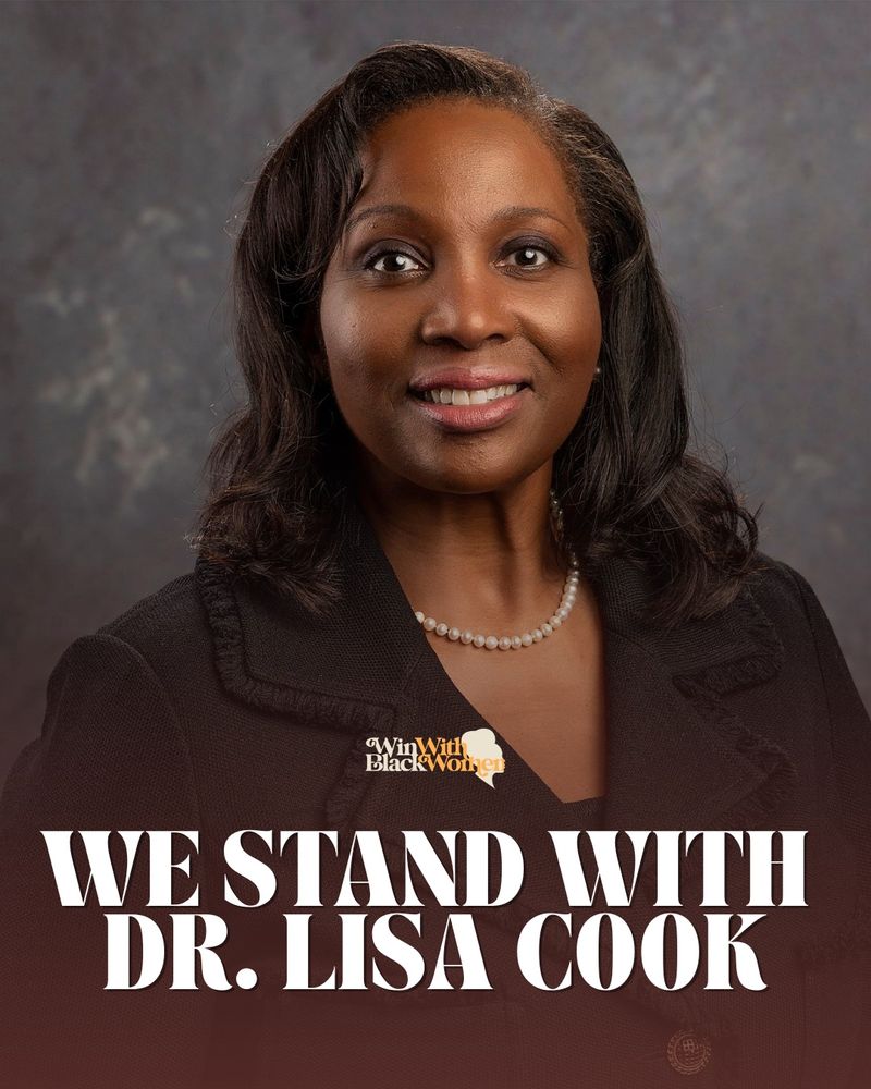 We stand with Dr. Lisa Cook, Federal Reserve Board of Governors, who a convicted felon is trying to illegally remove.  
