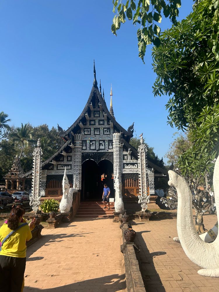 A Buddhist temple in Bangkok.