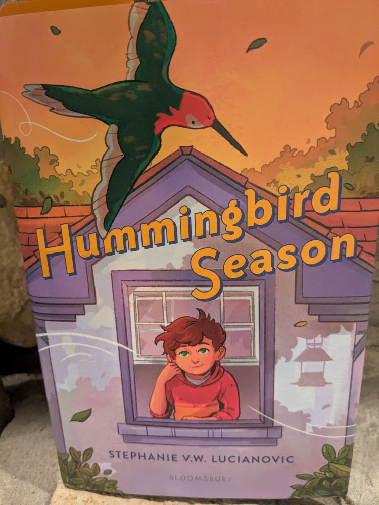 Picture of Hummingbird Bird Season, a novel in verse, written by Stephanie V.W. Lucianovic.