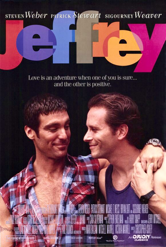 a poster for the movie Jeffrey
