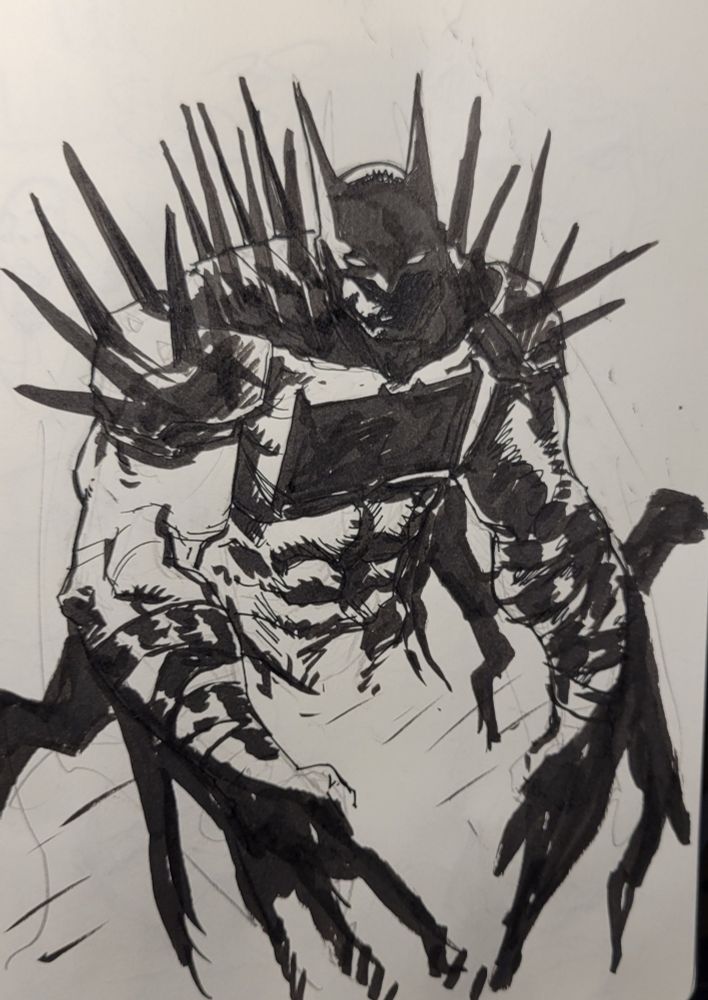 Absolute Batman looking batman-y