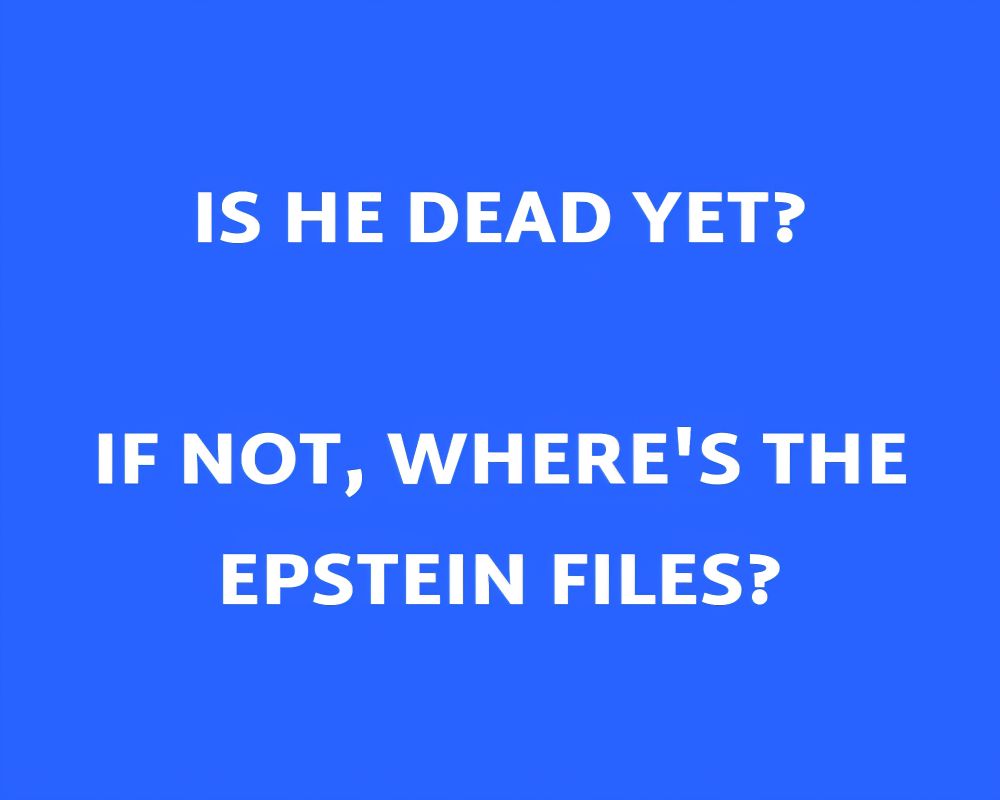 An image with a blue background and white capital letters saying, 