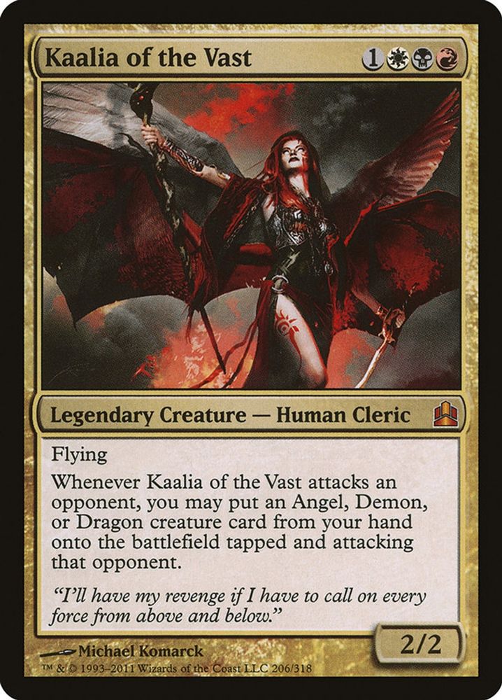 Kaalia of the vast magic card
