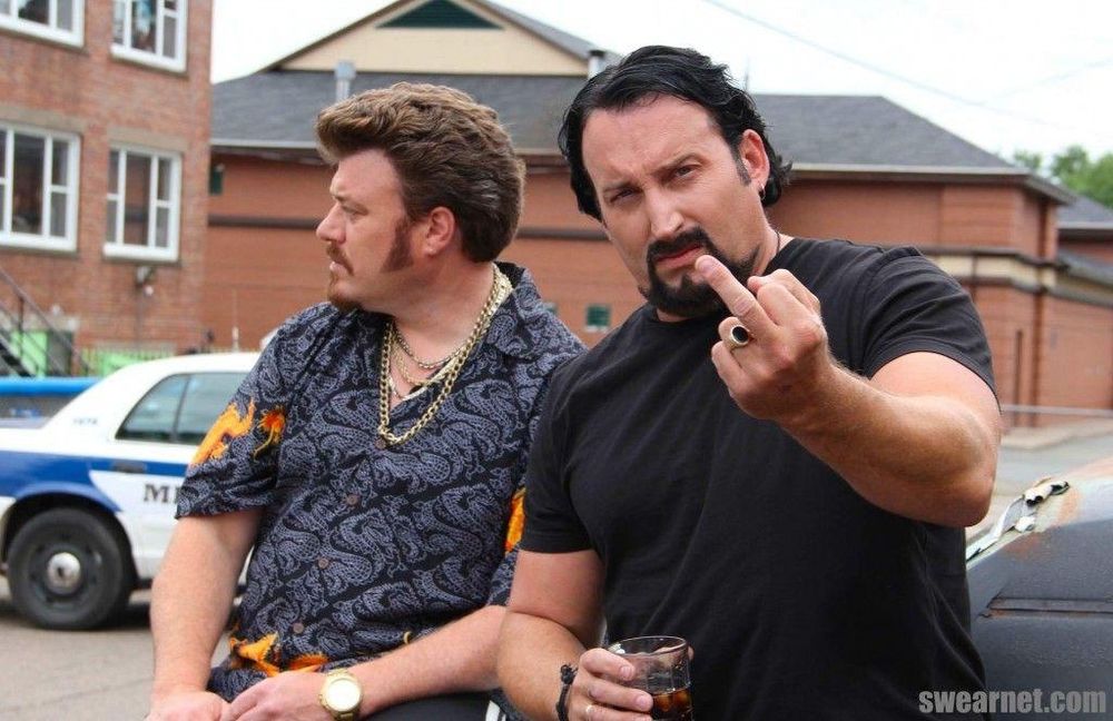 Julian and Ricky from the Trailer Park Boys