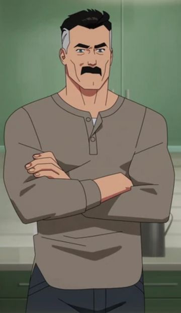 Nolan aka Omni man from the show and graphic novel Invincible.