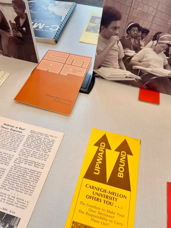 image of historical Carnegie Mellon materials assembled by the Archives department