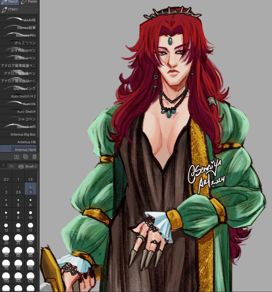 Fem!Destriel wearing Chappell Roan’s outfit from the VMAs