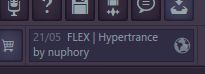 FL Studio news widget with "FLEX | Hypertrance by nuphory"