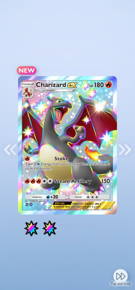 2 Prism Rare Charizard EX featuring the Shiny Sprite black coloring