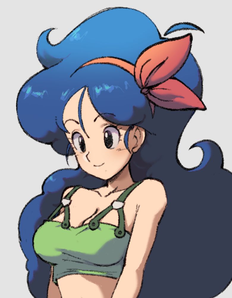 Launch from the original Dragon Ball. (Also a remake of a drawing from 2023)