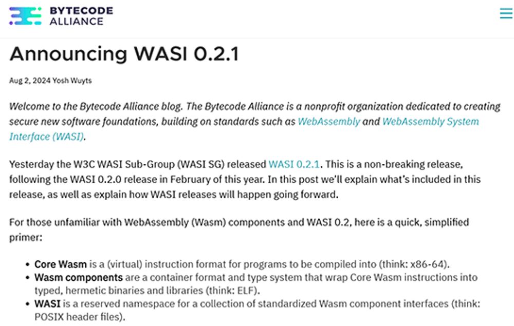 WebAssemblyをコンテナイメージとし、コンテナレジストリなどで配布可能にする「Wasm OCI Artifact layout」仕様が登場