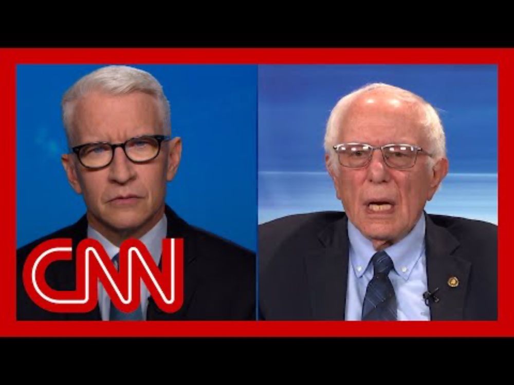 See Bernie Sanders' reaction to Trump's remark about Harris