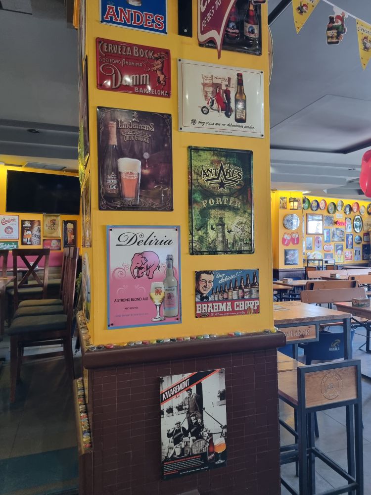 Pub in Malaga with a fine selection of beers 