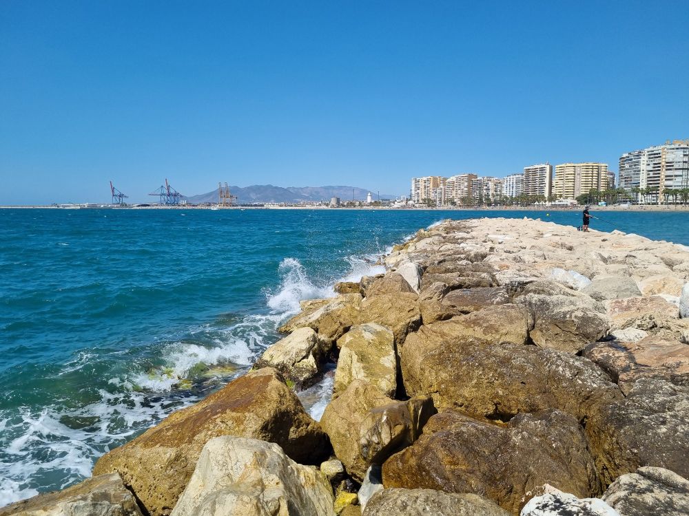 Coastline of Málaga 