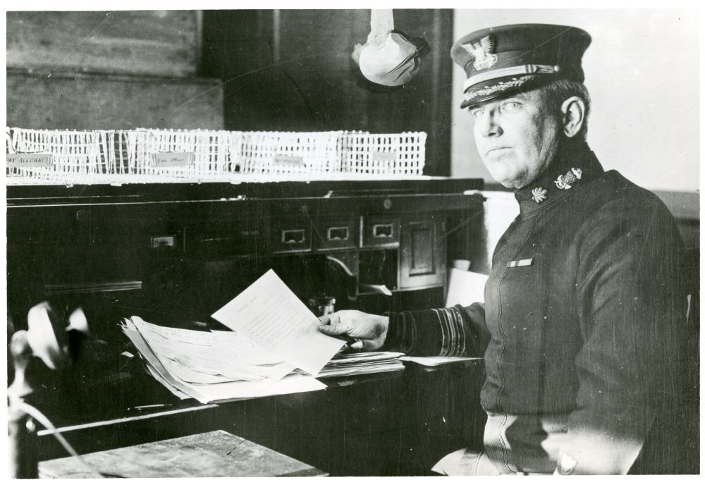 Captain Carden, the first Captain of the Port in New York (Coast Guard Collection)