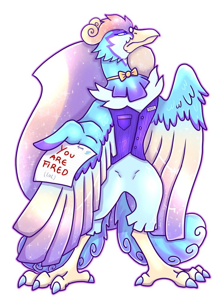Aurion the mystical ice phoenix bird thing