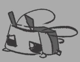 me (closeup screenshot of Shen's minecraft bee)