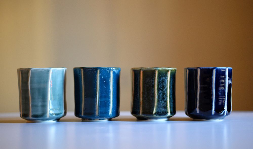 Porcelain tea set