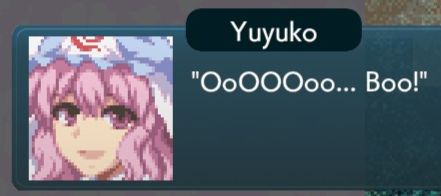yuyuko: "OoOOOoo... Boo!"