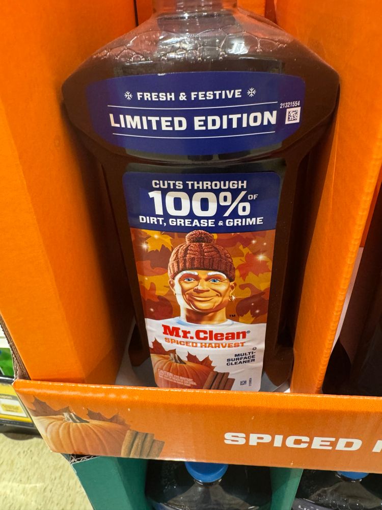 Mr clean pumpkin spice 