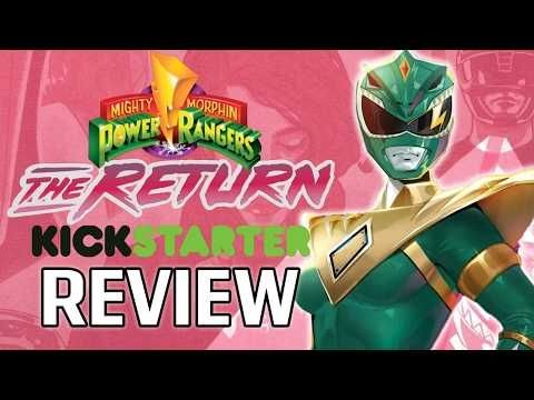 Mighty Morphin Power Rangers: The Return KICKSTARTER - Unboxing & Review